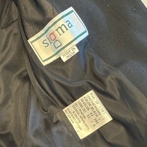 Sigma Black Show Jacket - Equestrian
